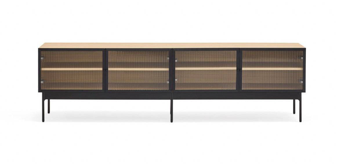 RTV cabinet BLUR oak wood - Eye on Design