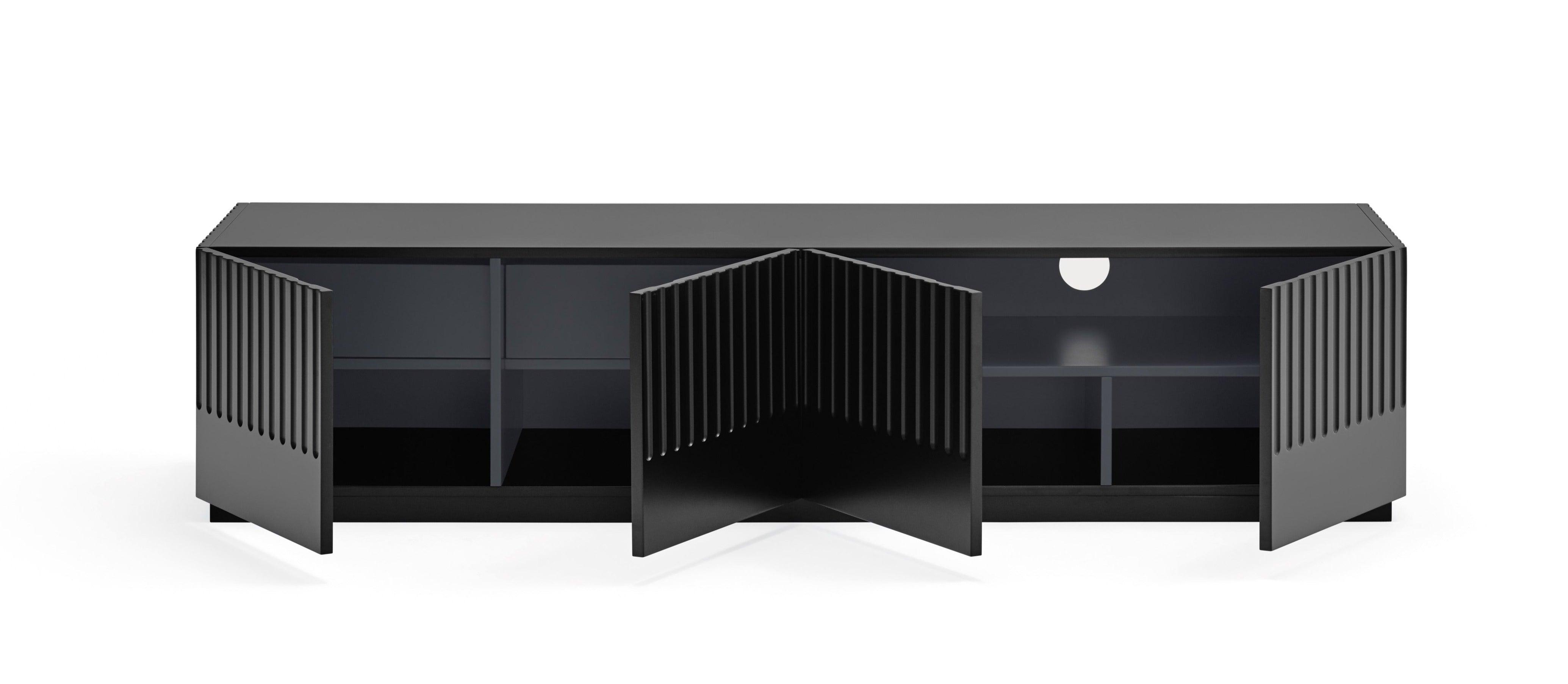 RTV cabinet DORIC black - Eye on Design