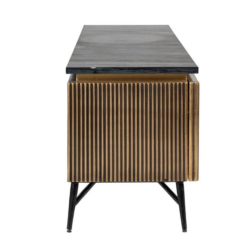 RTV Cabinet IRONVILLE Gold - Eye on Design