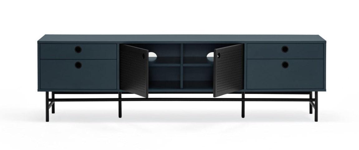 RTV cabinet PUNTO dark blue - Eye on Design