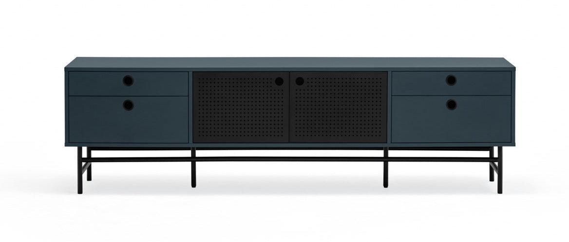 RTV cabinet PUNTO dark blue - Eye on Design