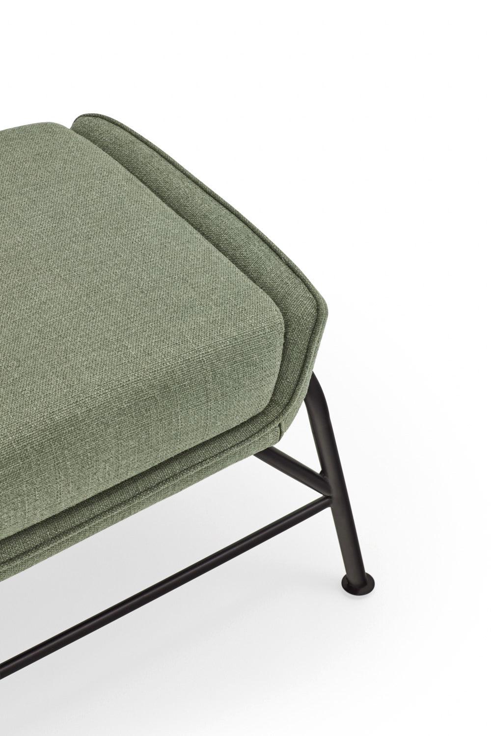 SADIRA footstool green - Eye on Design