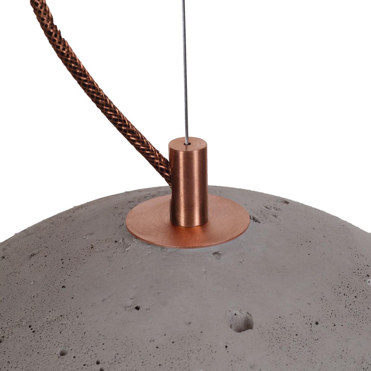 SFERA concrete pendant lamp - Eye on Design