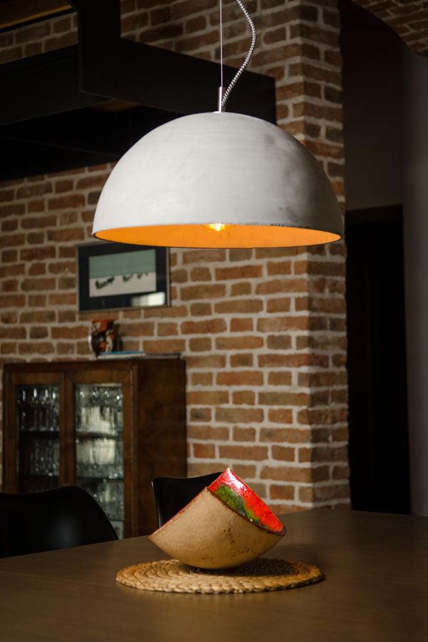 SFERA concrete pendant lamp - Eye on Design