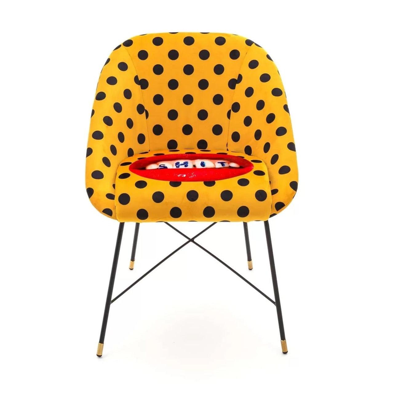 SHIT chair yellow - Eye on Design