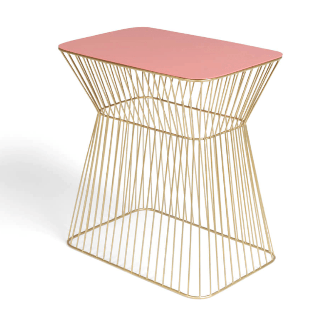 Side table NO OFFENCE pink, Bold Monkey, Eye on Design