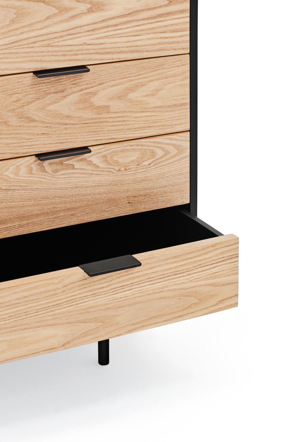 SIERRA 2D chest of drawers black - Eye on Design