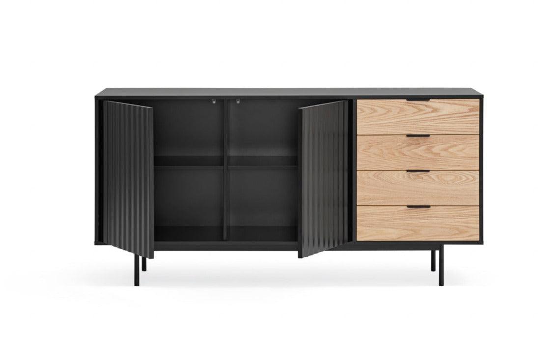 SIERRA 2D chest of drawers black - Eye on Design