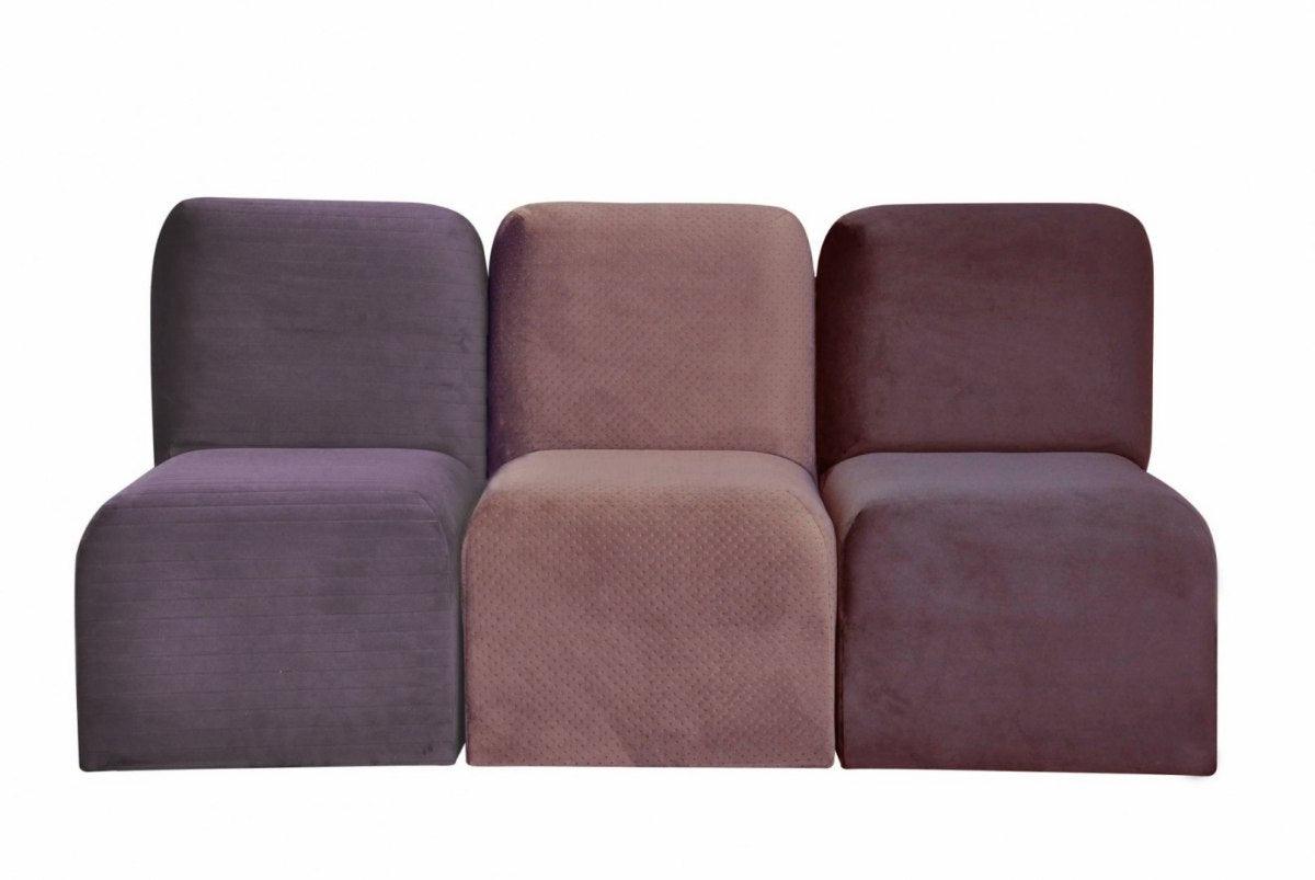 SIME modular sofa maroon - Eye on Design