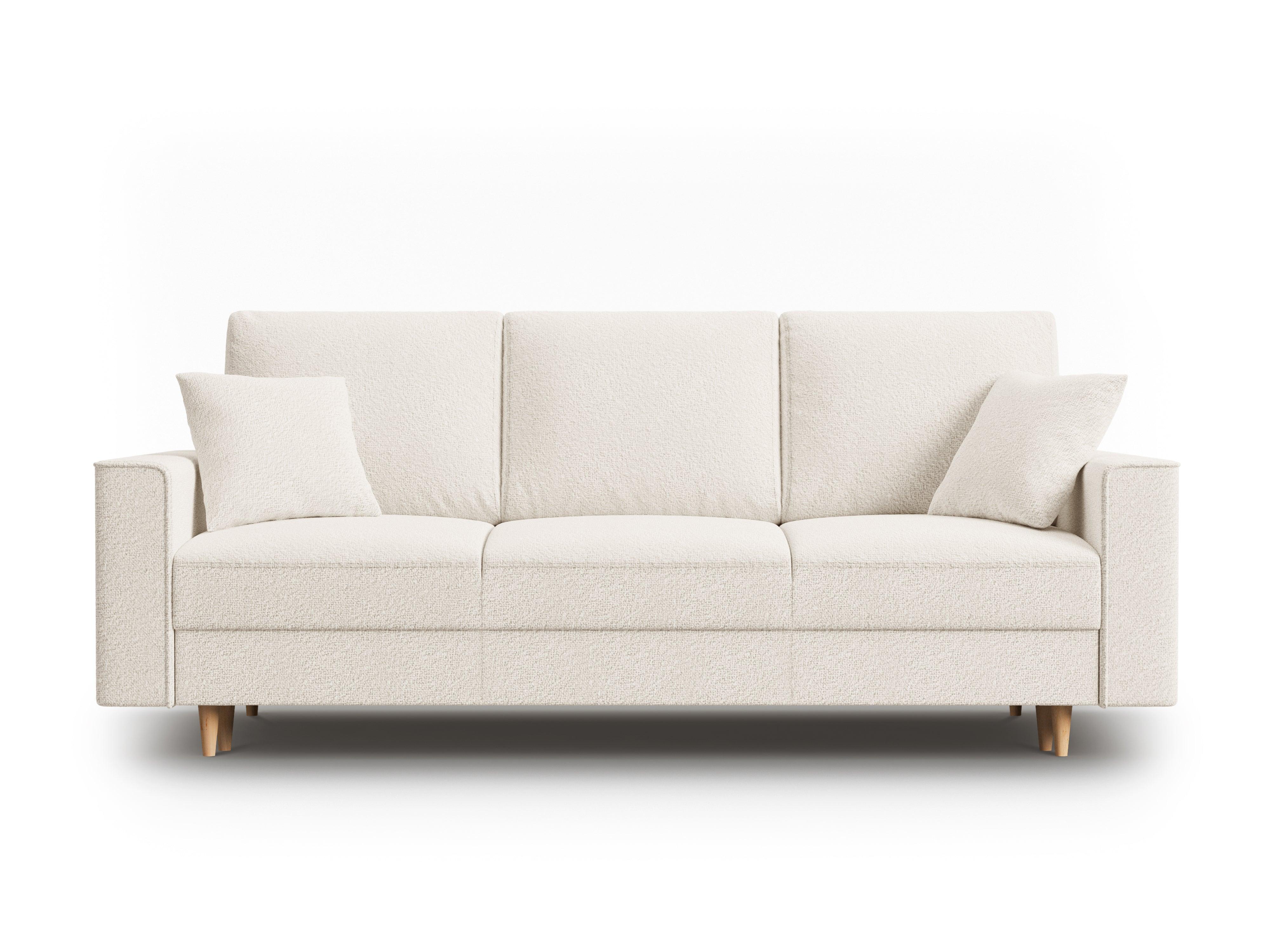 Boucle Sofa With Bed Function And Box, "Cartadera", 3 Seats, 222x100x92
Made in Europe, Mazzini Sofas, Eye on Design