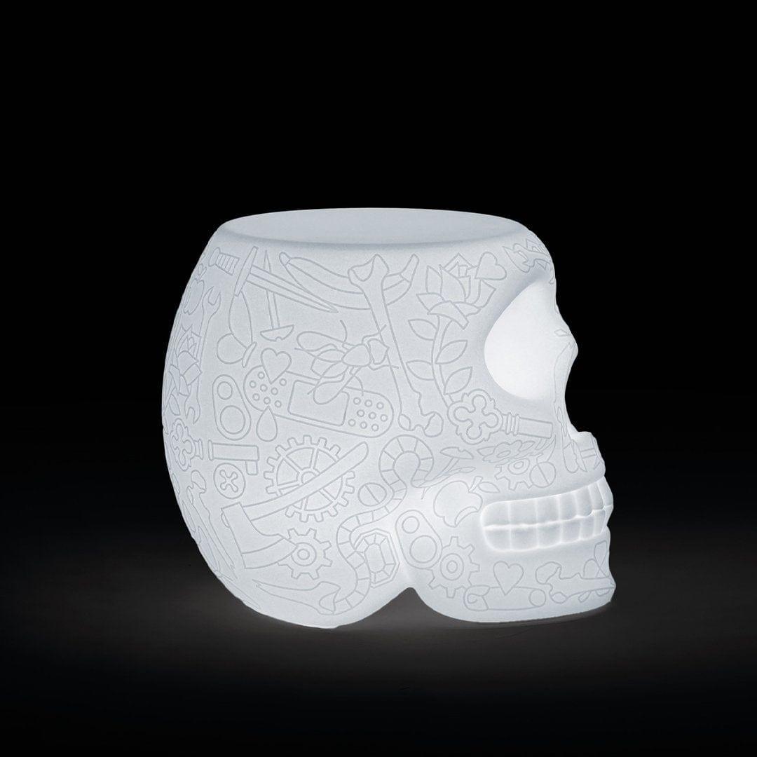 Stołek MEXICO LED biały Qeeboo    Eye on Design