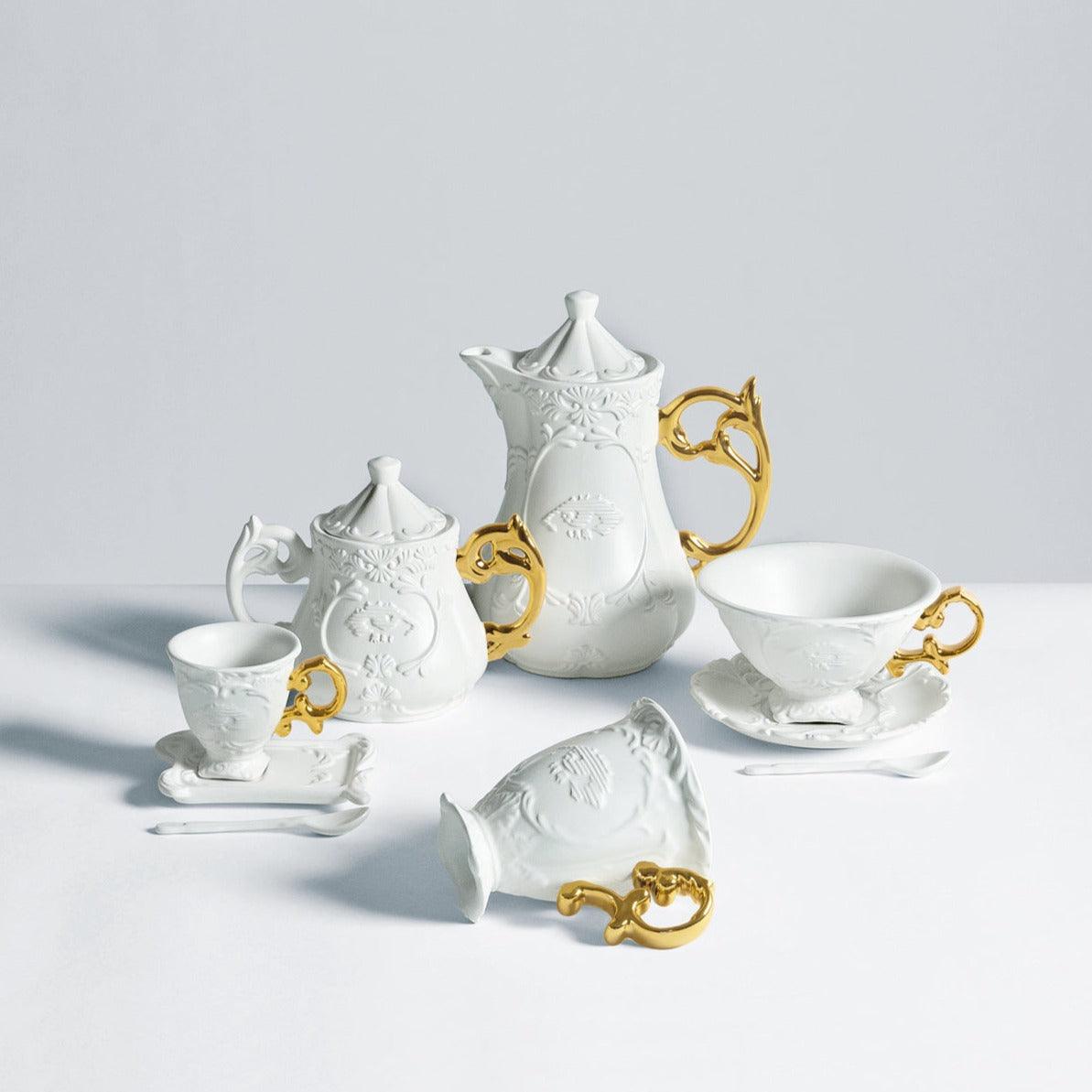 Sugar bowl I-WARES I-SUGAR gold - Eye on Design