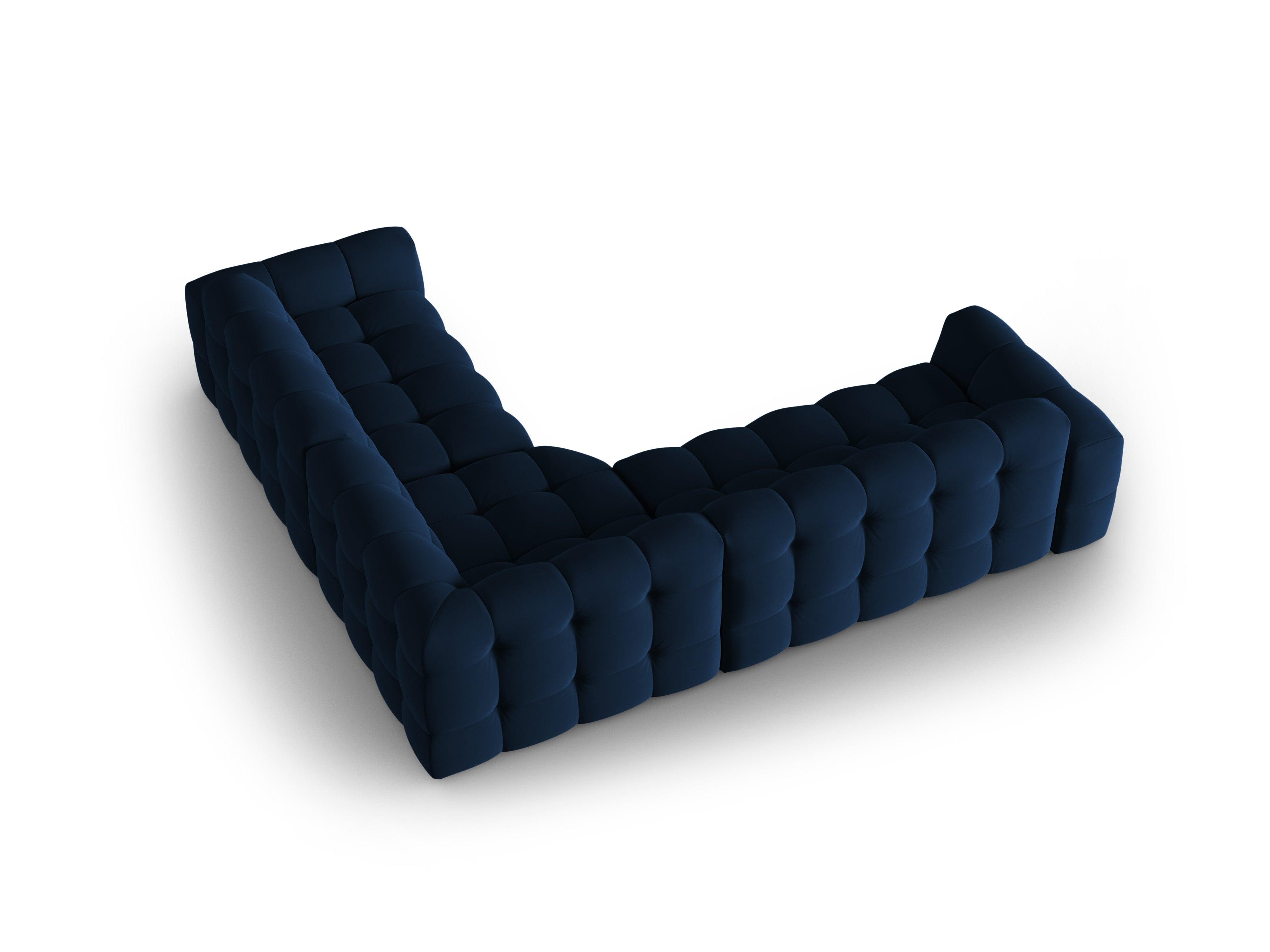 Velvet Symmetrical Corner Sofa, "Nino", 5 Seats, 294x294x68
Made in Europe, Maison Heritage, Eye on Design