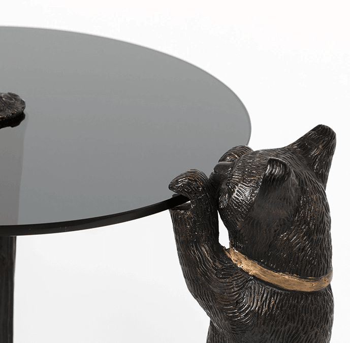 Table NO GIRLFRIEND NO PROBLEM black, Bold Monkey, Eye on Design