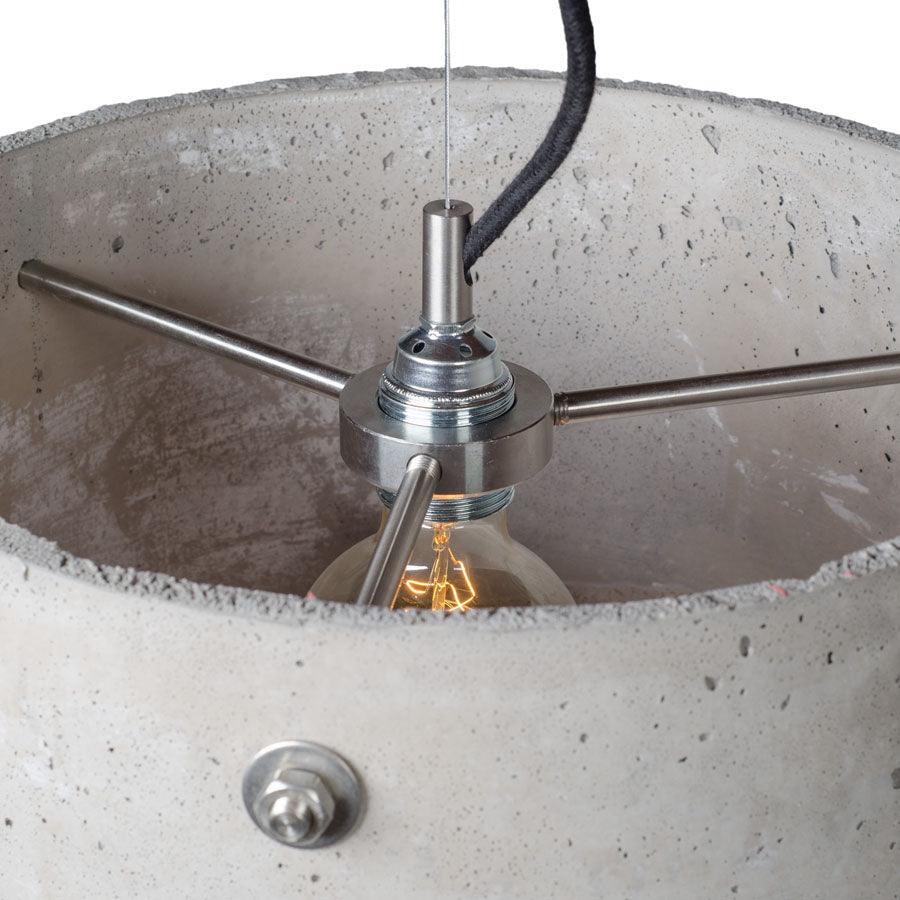 TALMA concrete pendant lamp - Eye on Design