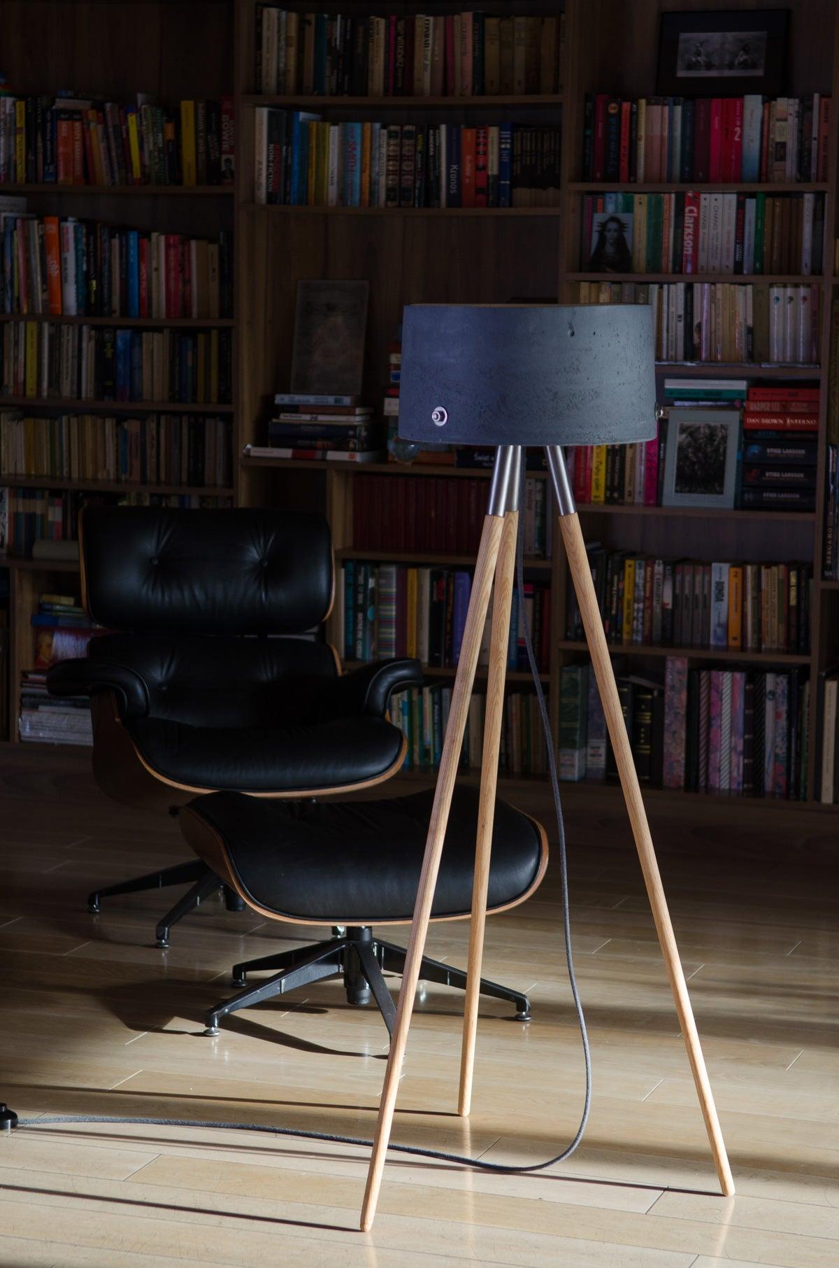 TALMA FLOOR concrete floor lamp - Eye on Design