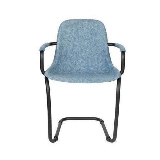 THIRSTY chair with armrests blue - Eye on Design