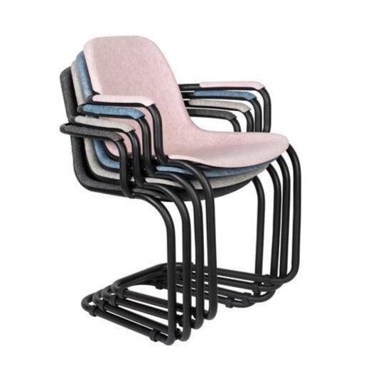 THIRSTY chair with armrests pink, Zuiver, Eye on Design