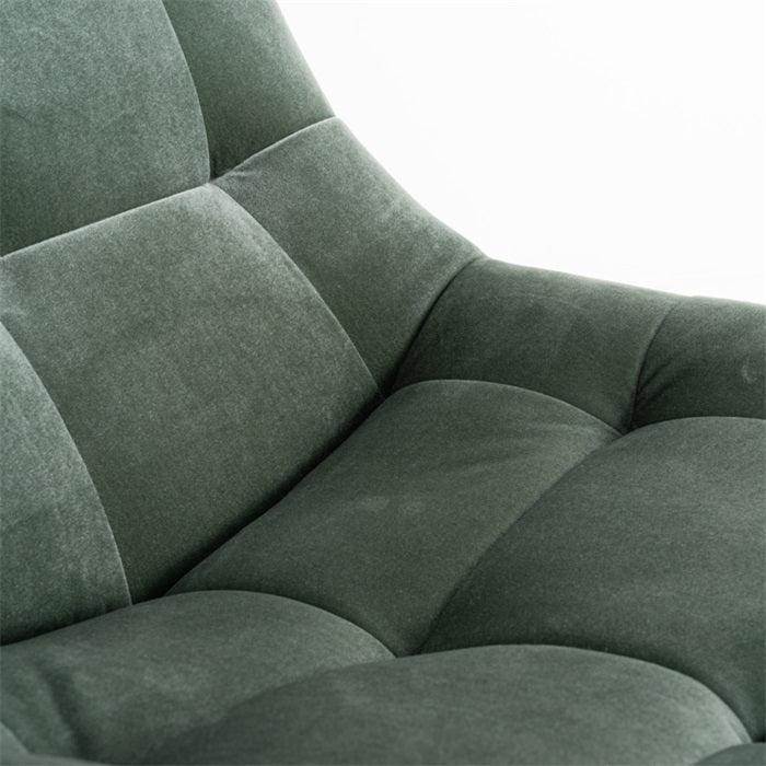 TRENTO swivel armchair green - Eye on Design