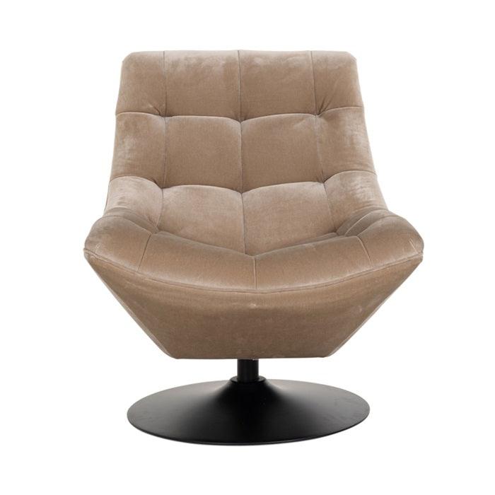 TRENTO swivel armchair sand - Eye on Design