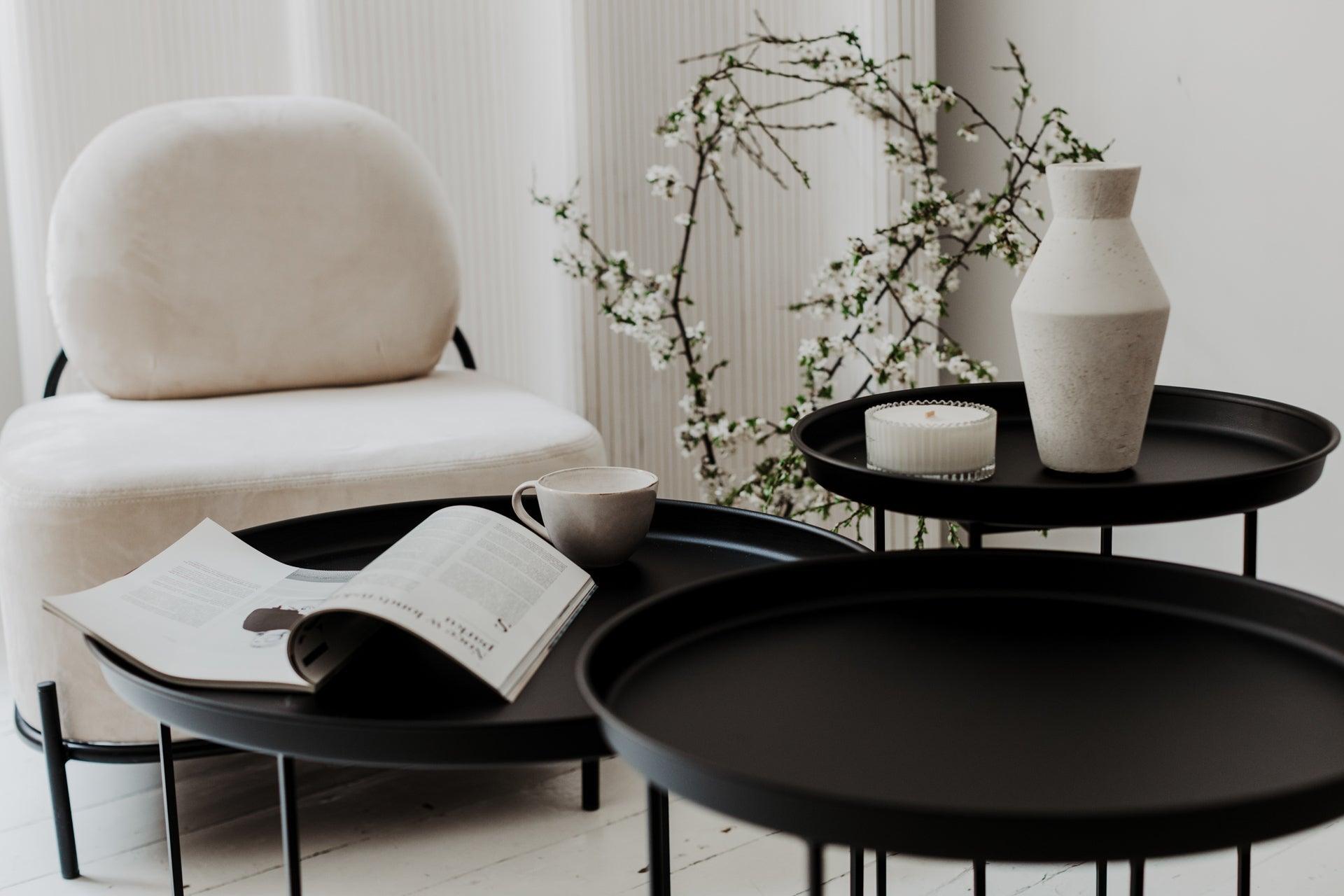 TROMSO coffee table black - Eye on Design