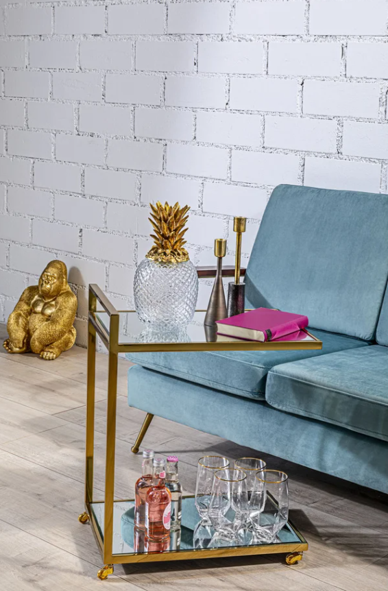 Figurka dekoracyjna KONG złoty Kare Design    Eye on Design