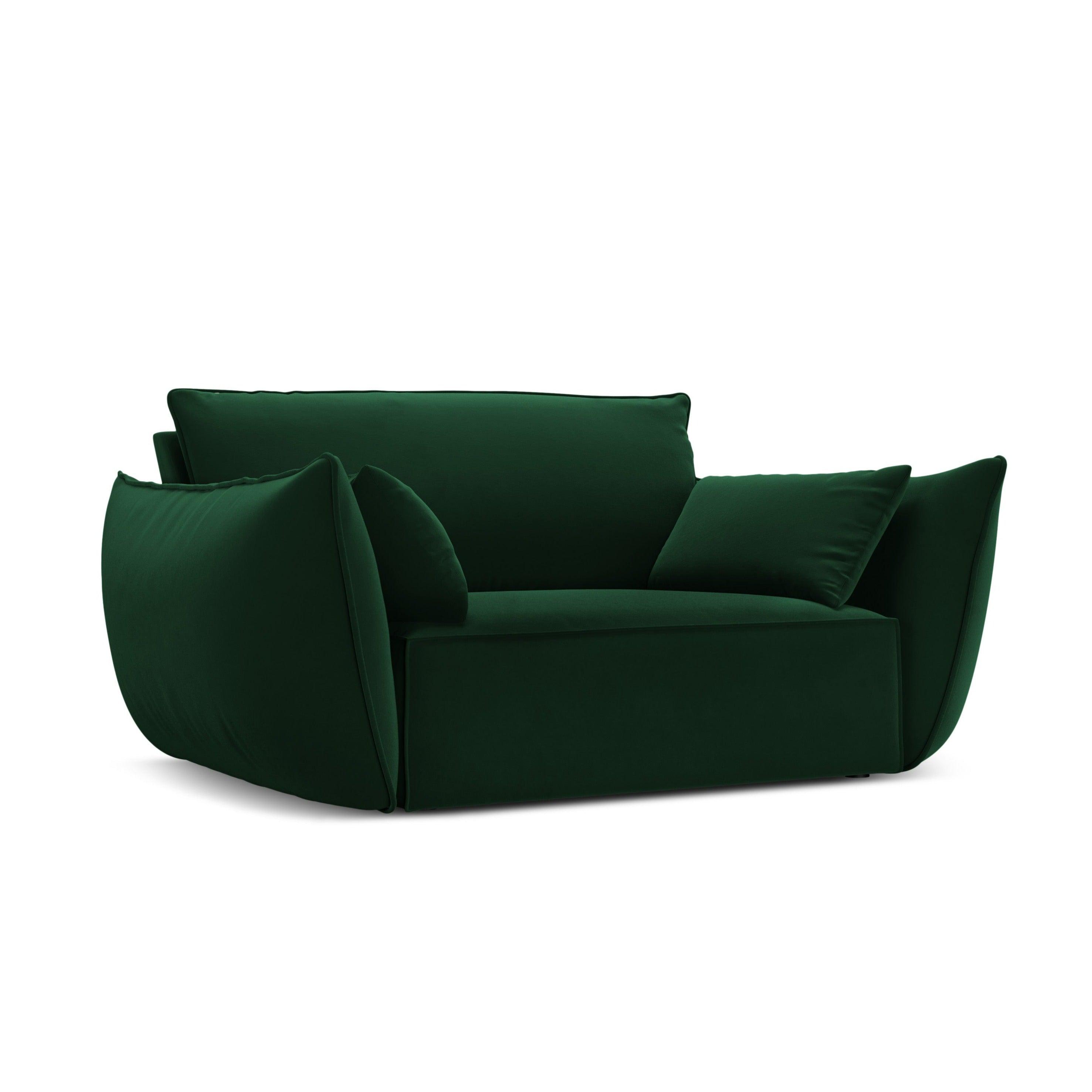 Velvet Armchair, "Vanda", 1 Seat, 128x100x85
Made in Europe, Mazzini Sofas, Eye on Design