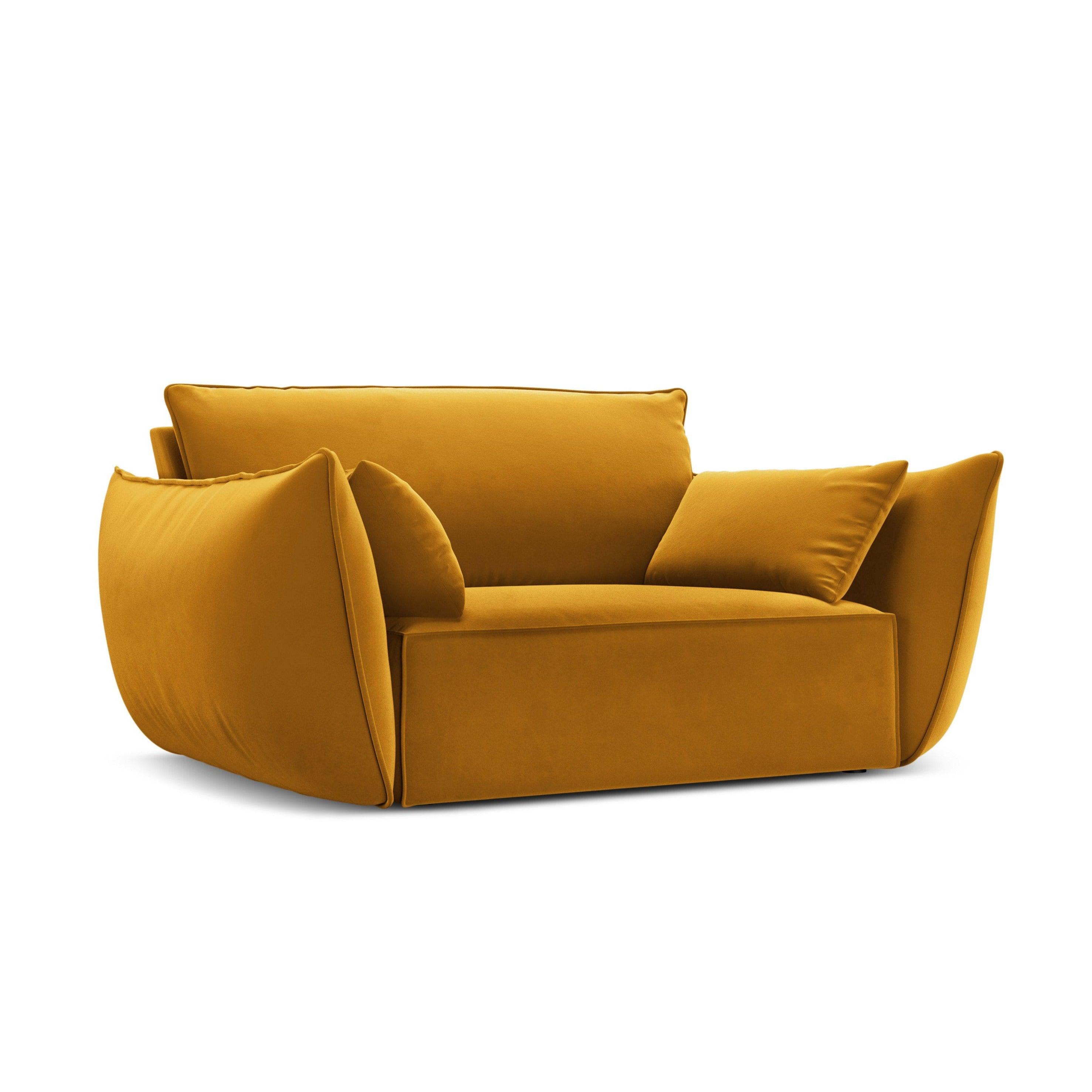 Velvet Armchair, "Vanda", 1 Seat, 128x100x85
Made in Europe, Mazzini Sofas, Eye on Design