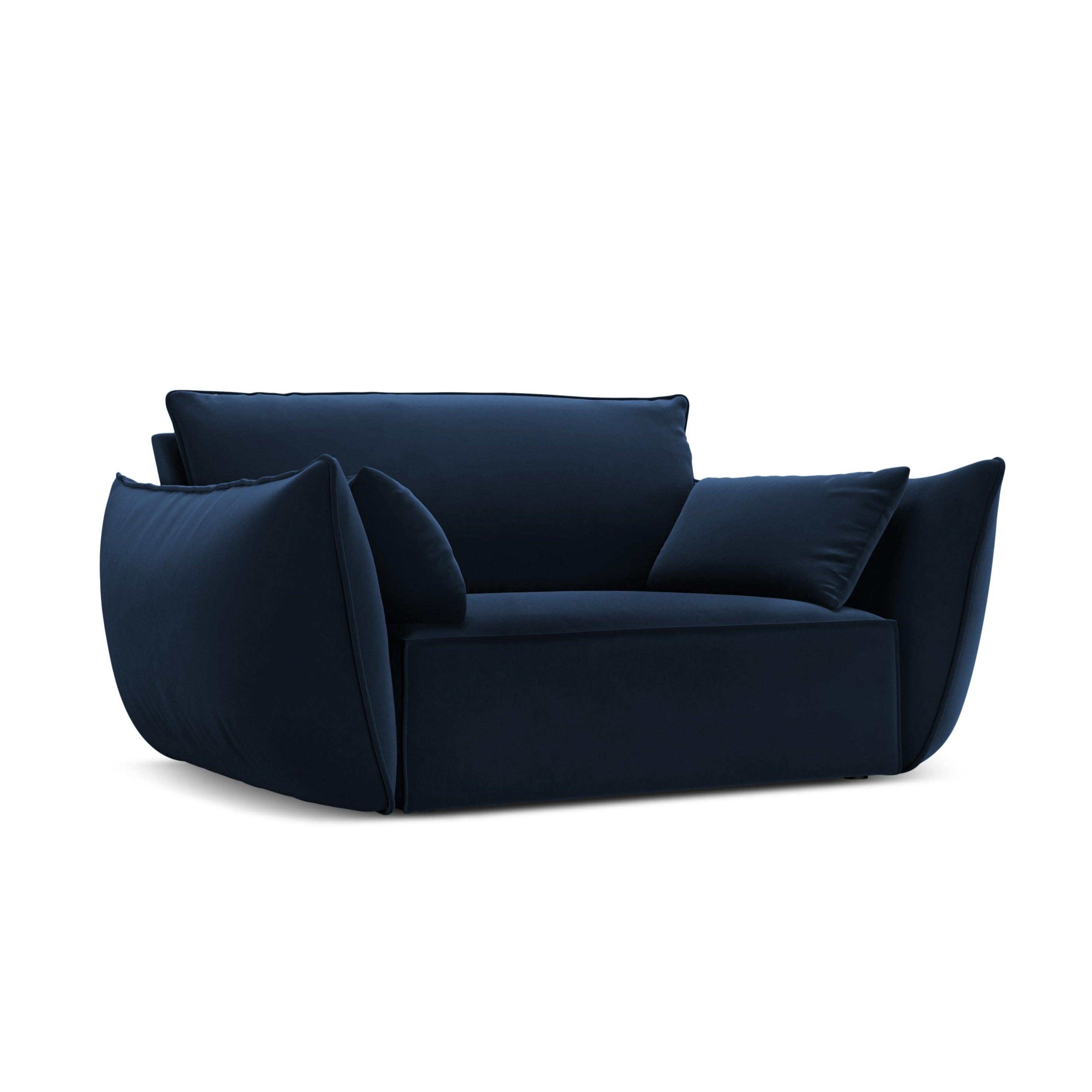 Velvet Armchair, "Vanda", 1 Seat, 128x100x85
Made in Europe, Mazzini Sofas, Eye on Design