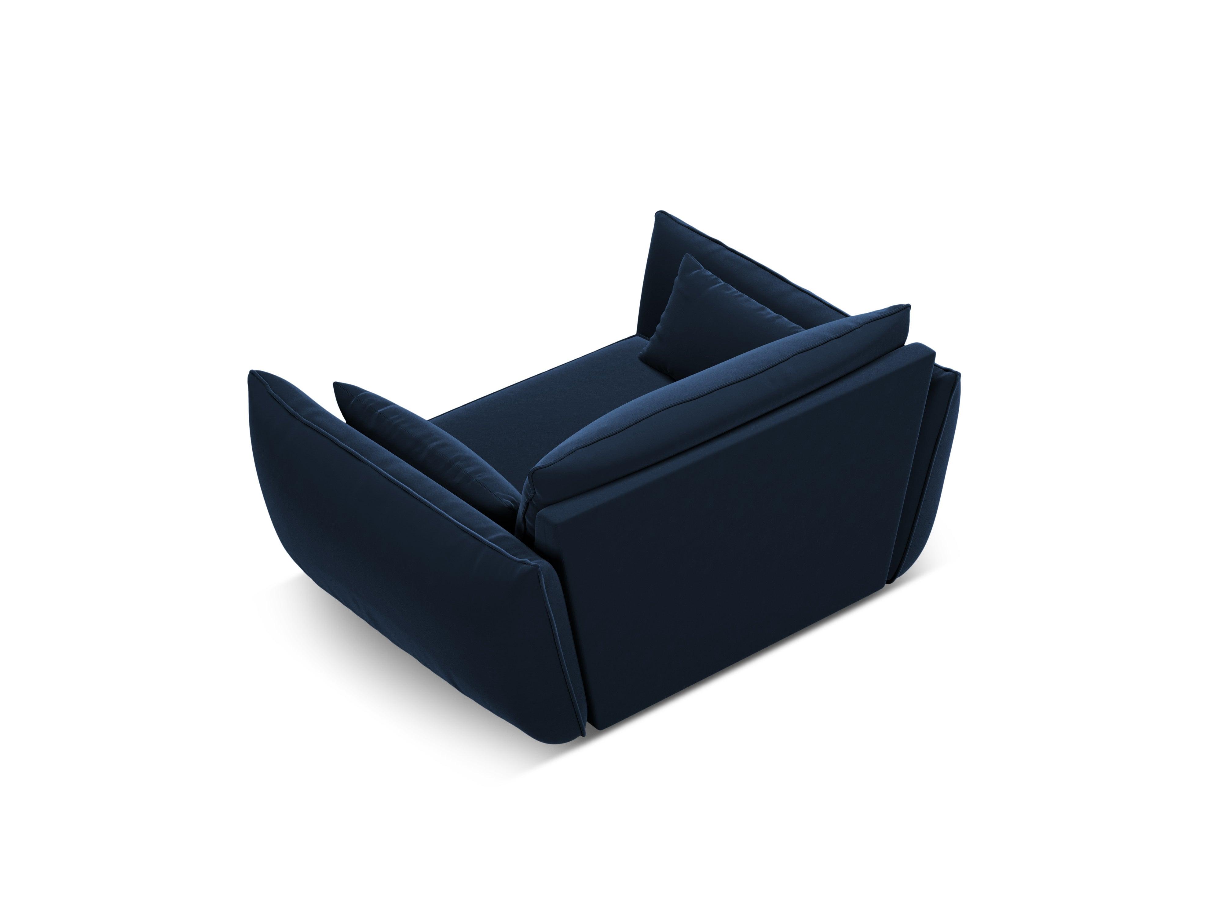 Velvet Armchair, "Vanda", 1 Seat, 128x100x85
Made in Europe, Mazzini Sofas, Eye on Design