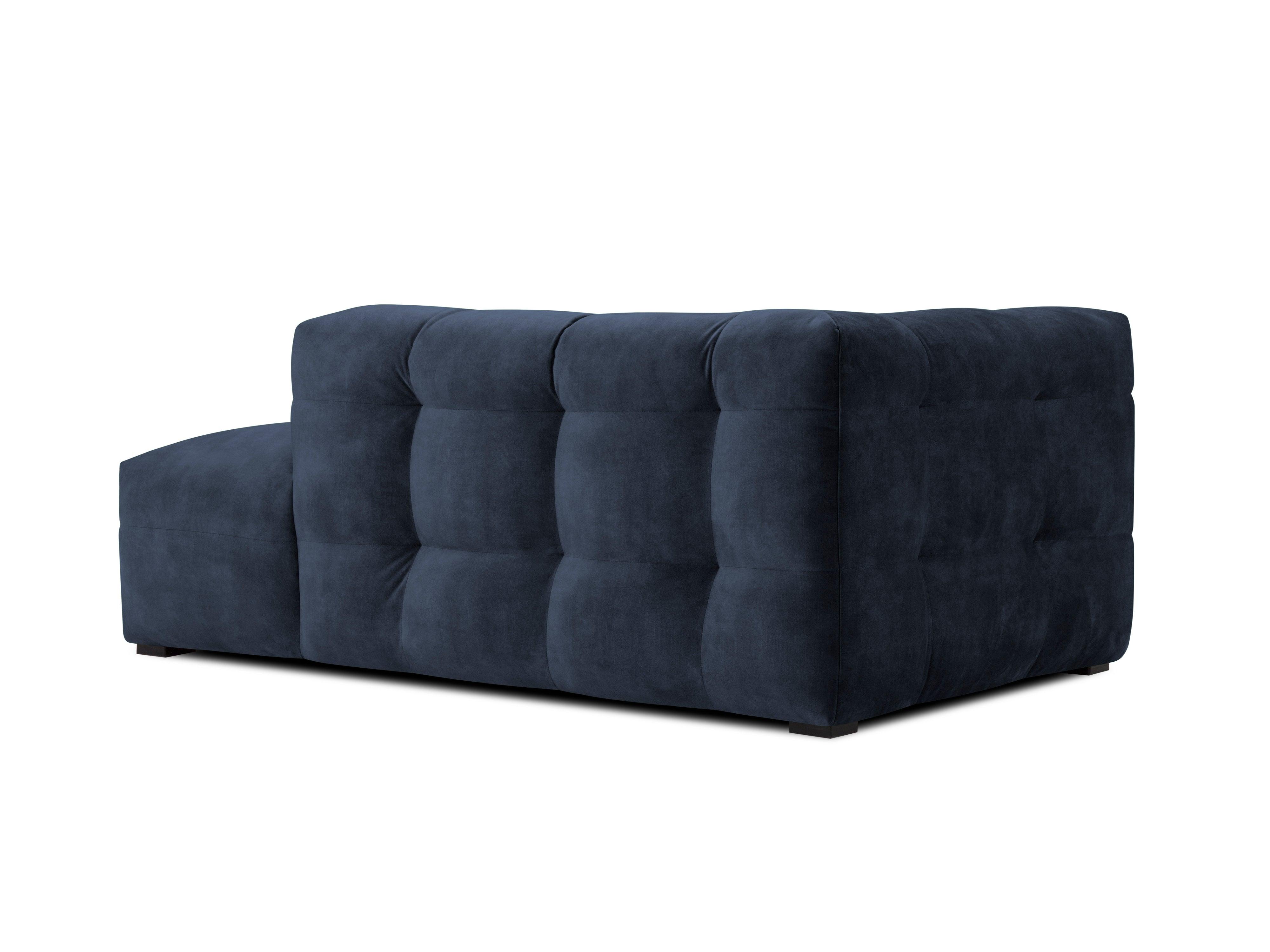 Velvet chaise longue VESTA royal blue - Eye on Design