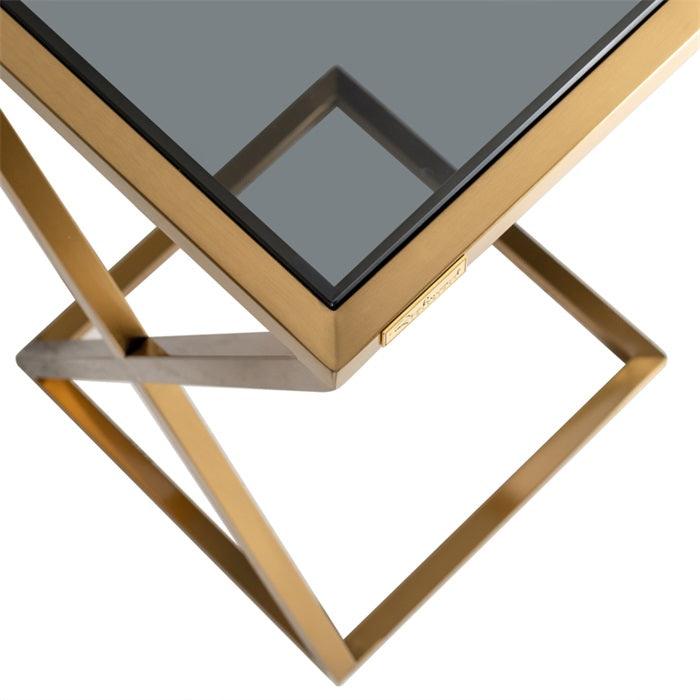 VERONA table, gold - Eye on Design