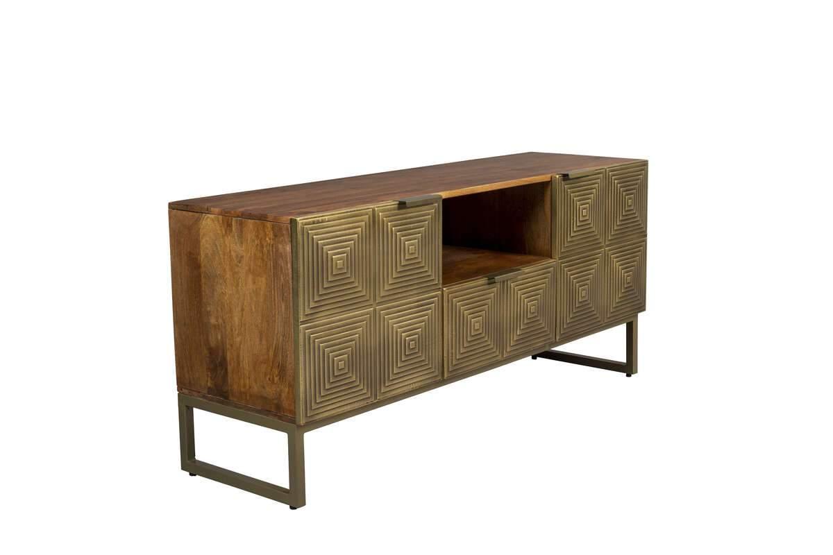 VOLAN sideboard in mango wood, Dutchbone, Eye on Design