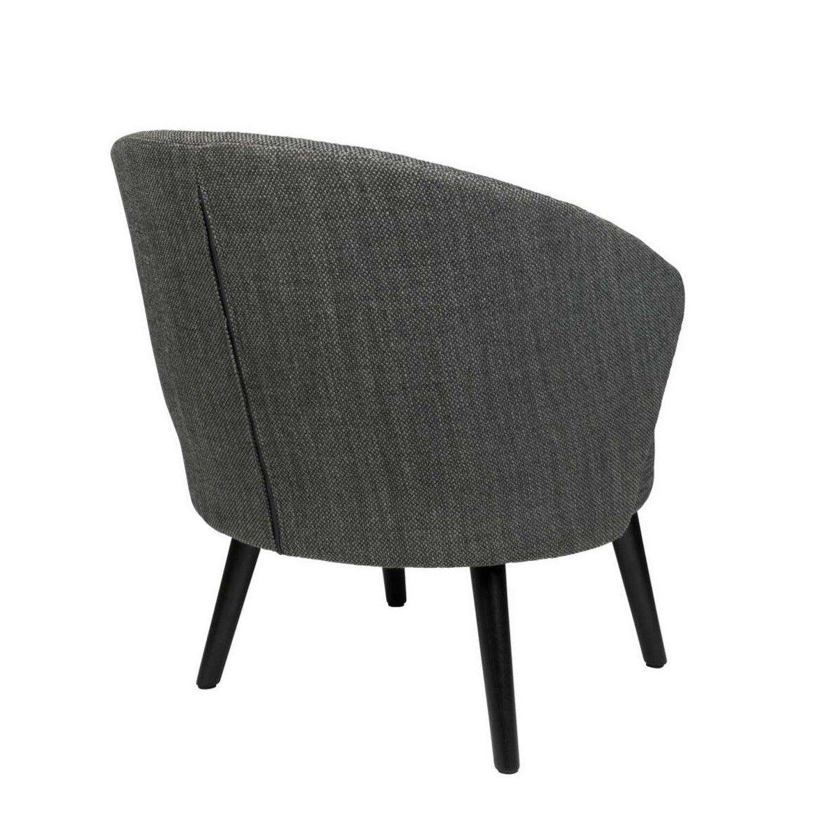 WALDO lounge armchair anthracite, Dutchbone, Eye on Design