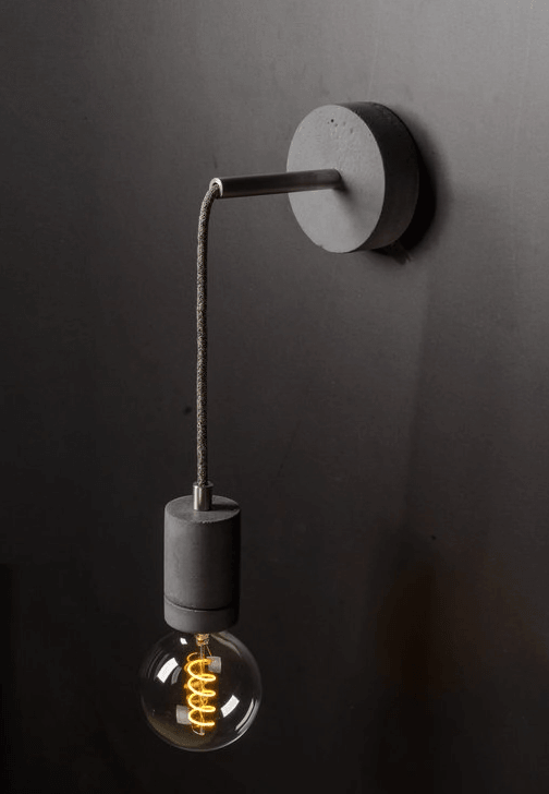 Wall lamp KALLA WALL concrete - Eye on Design