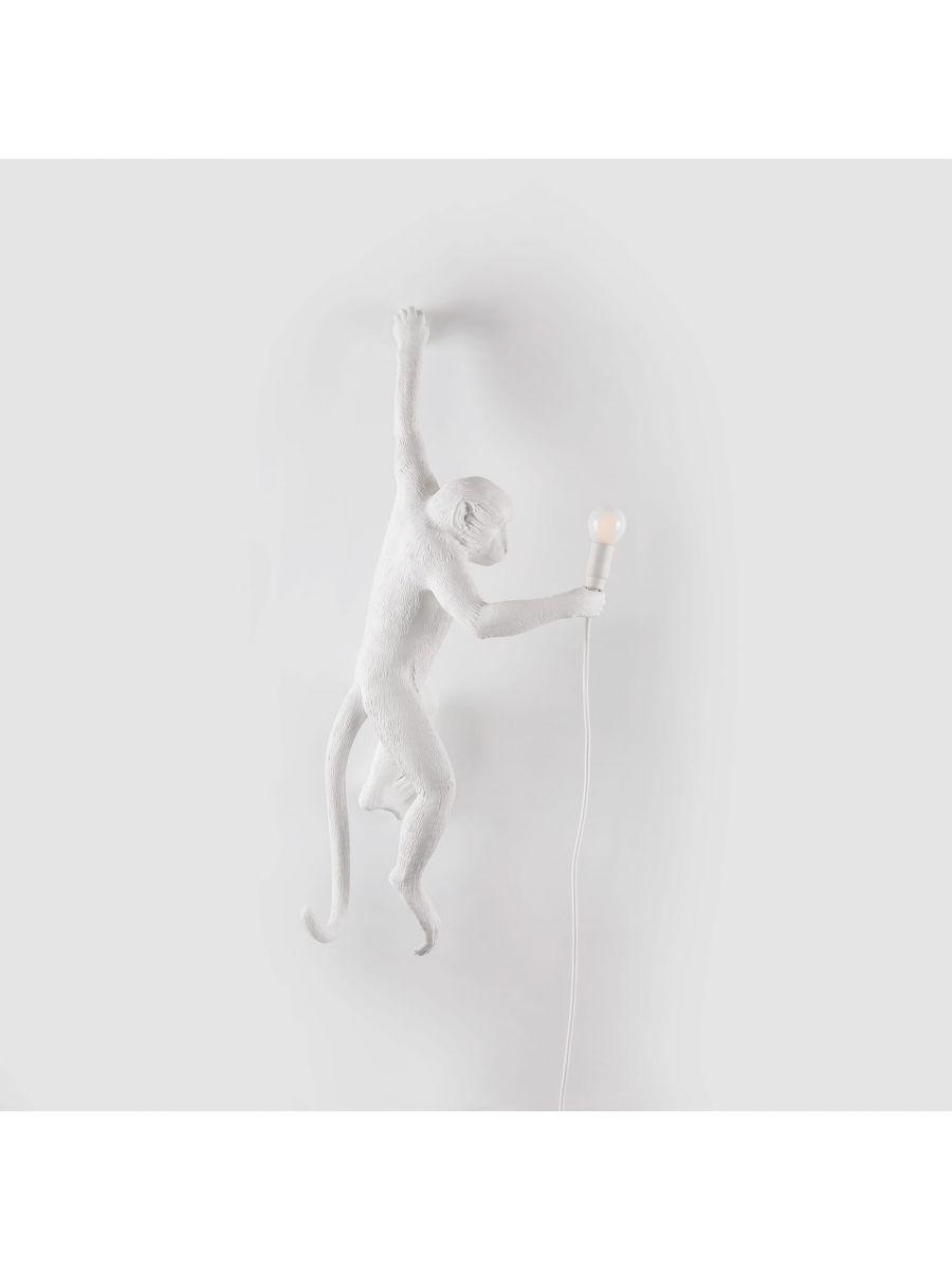 Wall lamp MONKEY HANGING - LEFT white - Eye on Design