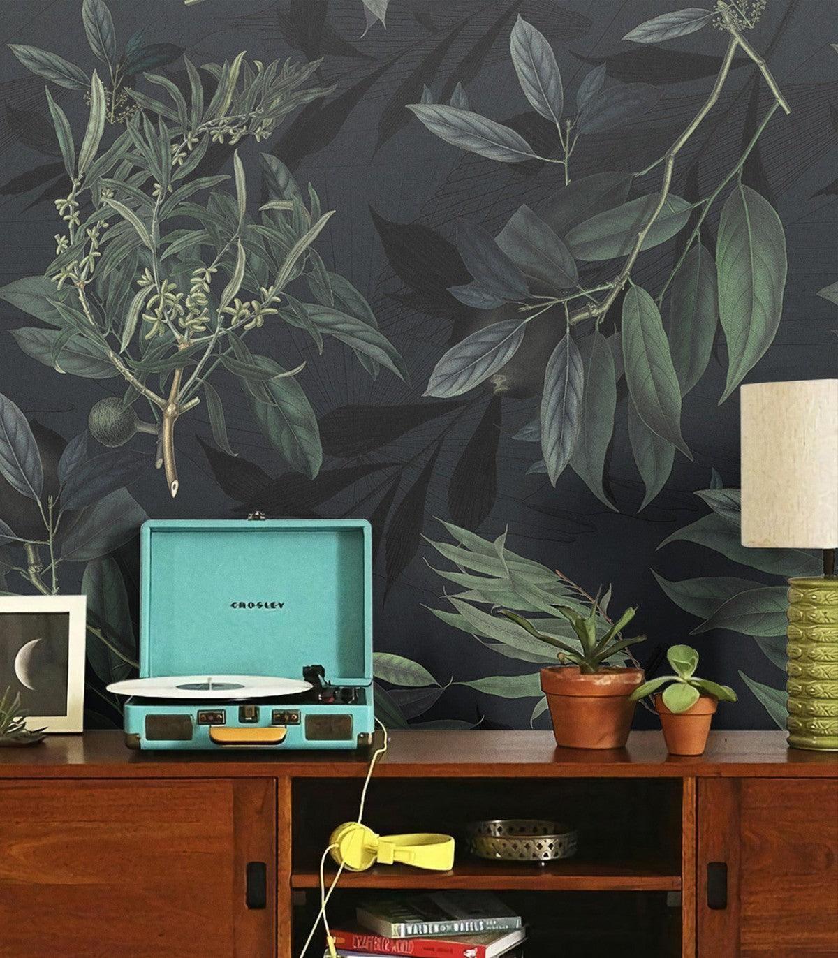 Wallpaper OLIVE BRANCH GREEN - Eye on Design