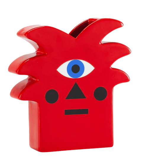 Wazon RED PALM czerwony Qeeboo    Eye on Design