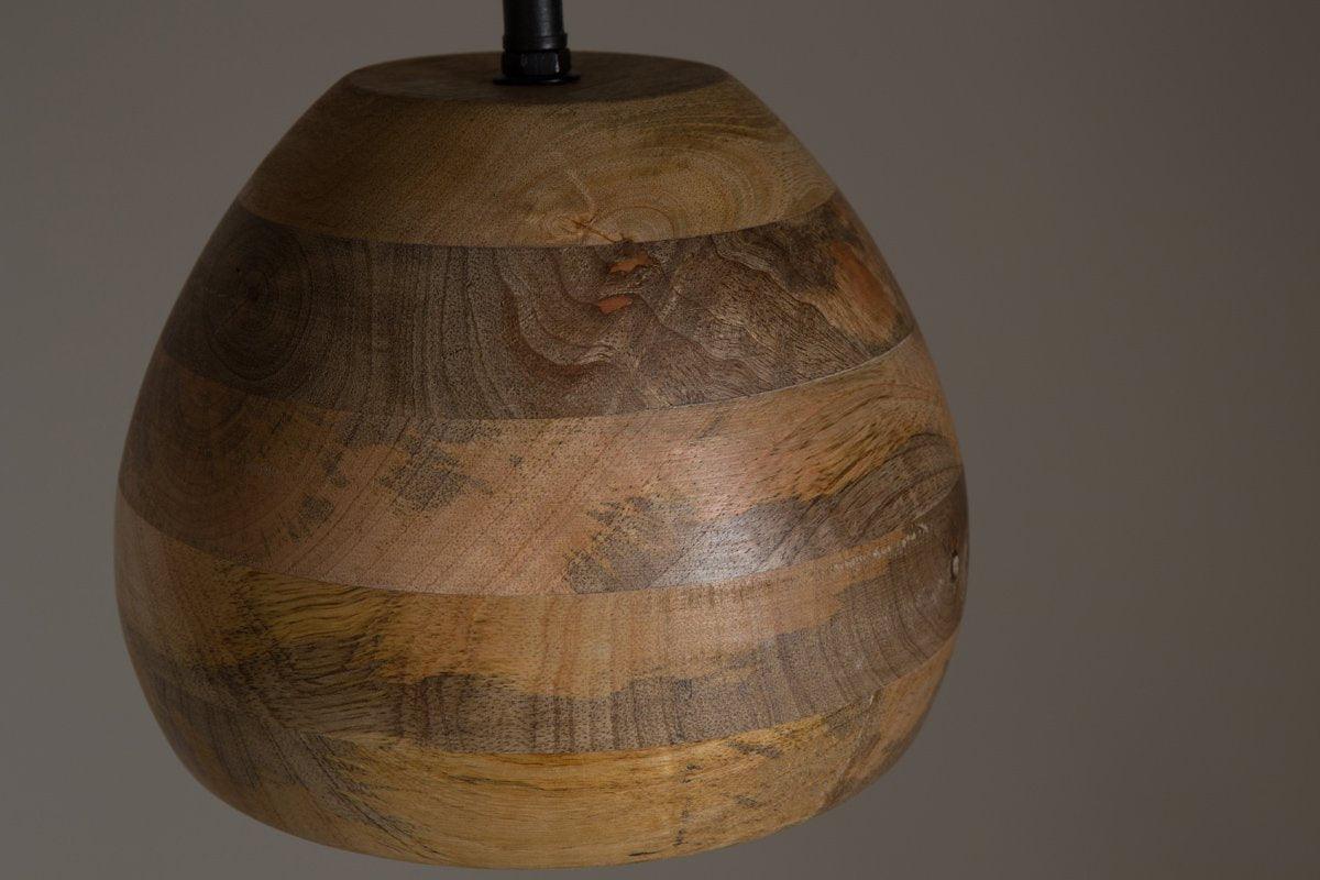 WOODY pendant lamp mango wood - Eye on Design