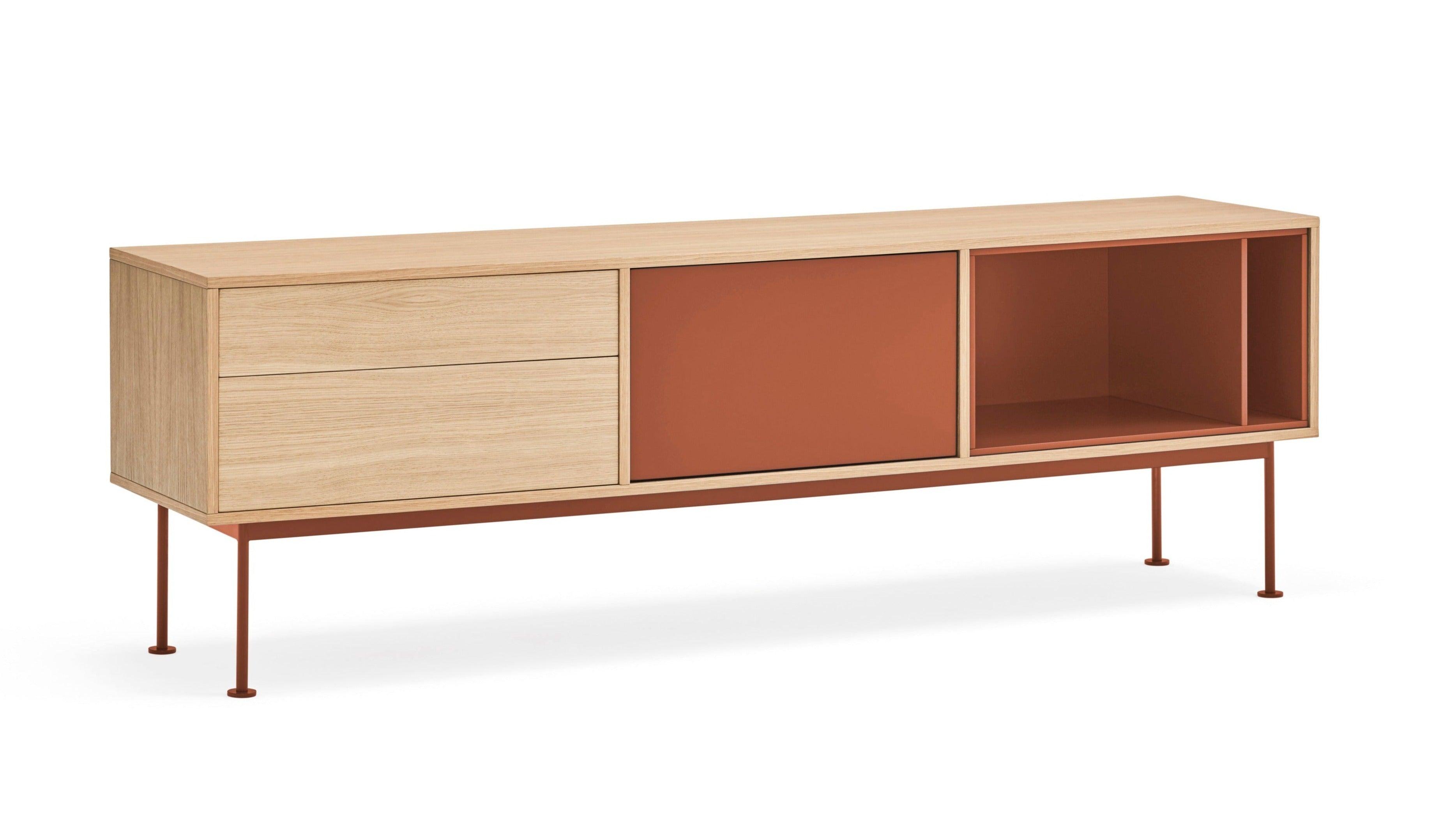 YOKO RTV cabinet red - Eye on Design