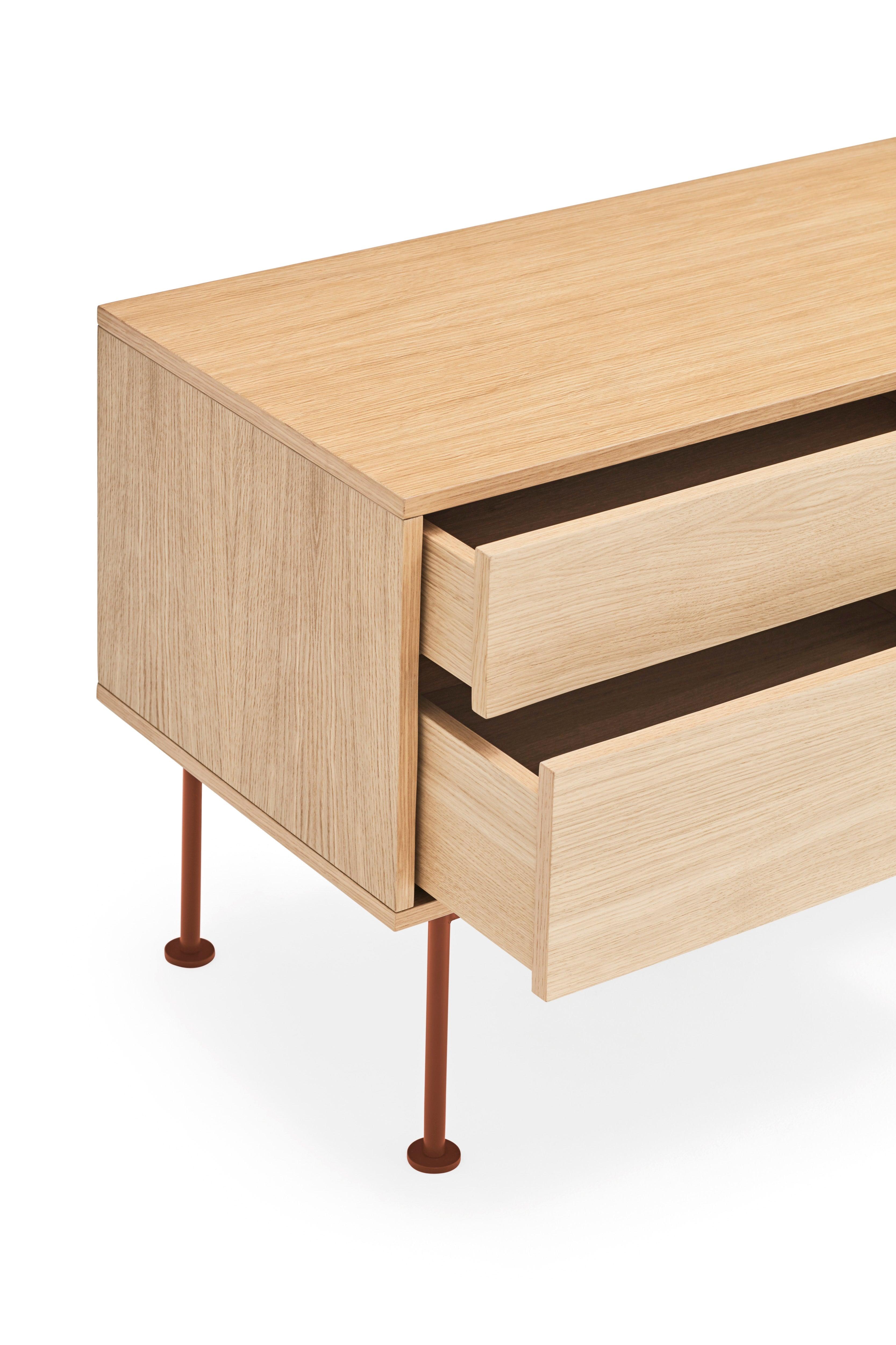 YOKO RTV cabinet red - Eye on Design