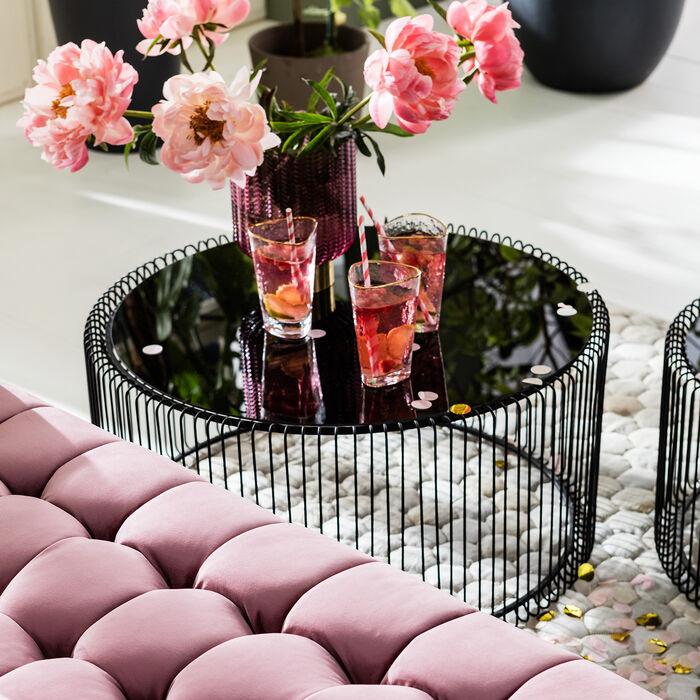 Zestaw stolików kawowych SHINE czarny Kare Design    Eye on Design